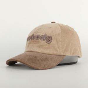 Gorra de béisbol de pana personalizada, deportiva y formal, unisex, estilo hip hop, para actividades al aire libre y viajes, con diseño a cuadros de felpa, común - Product Image 2