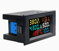 Nouveau compteur intelligent monophasé multi-fonction AC affichage numérique compteur d'énergie domestique ampèremètre compteur multifonction