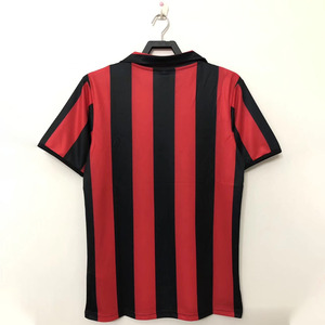 เสื้อฟุตบอลสไตล์ไทยคุณภาพสูง รุ่น 88/89 <span class=keywords><strong>AC</strong></span> Retro สำหรับผู้ใหญ่ แขนสั้น ผลิตจากโพลีเอสเตอร์ รับสกรีนชื่อทีม แห้งเร็ว - Product Image 2