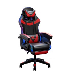 Silla Ergonómica Sedentaria para E-Sports de Diseño Moderno, Cómoda Silla de Juego para Computadora con Masaje para Transmisiones en Vivo, Oficina/Dormitorio/Hogar para Hoteles - Product Image 1