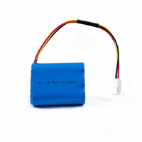 Pack de batteries Li-ion rechargeables 18650 11,1 V 3000 mAh 3S1P, batteries Li-ion INR18650 12 V avec NTC 10K