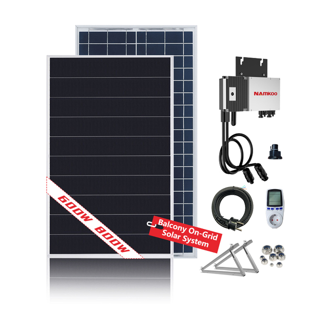 Professional Balcony Solar Energy System All in One Solar Energy System for Balcony