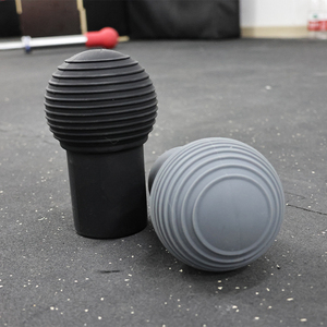 Accesorio de barra de levantamiento de pesas de metal duradero OEM para gimnasio en casa con barra de goma suave - Product Image 4