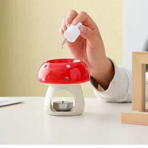 Bougeoir en céramique personnalisé, écologique, brûleur d'encens blanc, photophore, poêle à encens aux huiles essentielles en porcelaine - Product Image 6