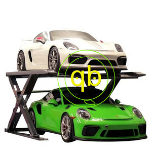 2 Zweistufiges hydraulisches Scheren-Parklift <span class=keywords><strong>system</strong></span> für Fahrzeuge SUV Mechanische Garagen lift ausrüstung Plattform maschinen lösung - Product Image 2