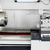 Mesin Bubut CNC 6163 untuk Logam dengan Power Turret, Mesin CNC CK6163 Sistem CNC Lengkap, Mesin Pusat Bubut CNC