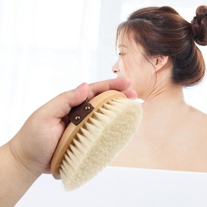 Spazzola Esfoliante Naturale in Legno e Sisal per <span class=keywords><strong>Cellulite</strong></span>, Spazzola a Secco per il Corpo - Product Image 1