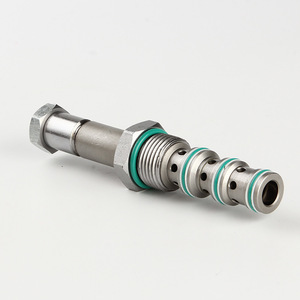 Noyau de vanne solénoïde 16 mm à grand orifice, composant hydraulique pour verrouillage de sécurité de rotation d'excavatrice - Product Image 1