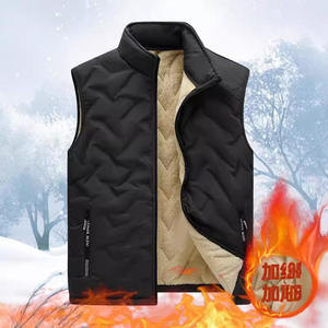 <span class=keywords><strong>Gilet</strong></span> da <span class=keywords><strong>Uomo</strong></span> con Imbottitura in Pile e Cotone Poliestere, Nuovo <span class=keywords><strong>Gilet</strong></span> Casual alla Moda e Caldo per l'Inverno, Giacca <span class=keywords><strong>Gilet</strong></span> da Papà - Product Image 3