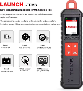 Détecteur de Pression des Pneus LAUNCH X431 I-TPMS 2026 – Outil de Diagnostic et de Programmation des Capteurs I-TPMS - Product Image 3