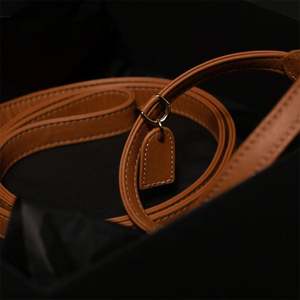 Arnés y Correa para Perro de Lujo Ajustable, Acolchado, de Nailon y Cuero Genuino, Personalizado y de Alta Calidad, Marca Henshine - Product Image 4