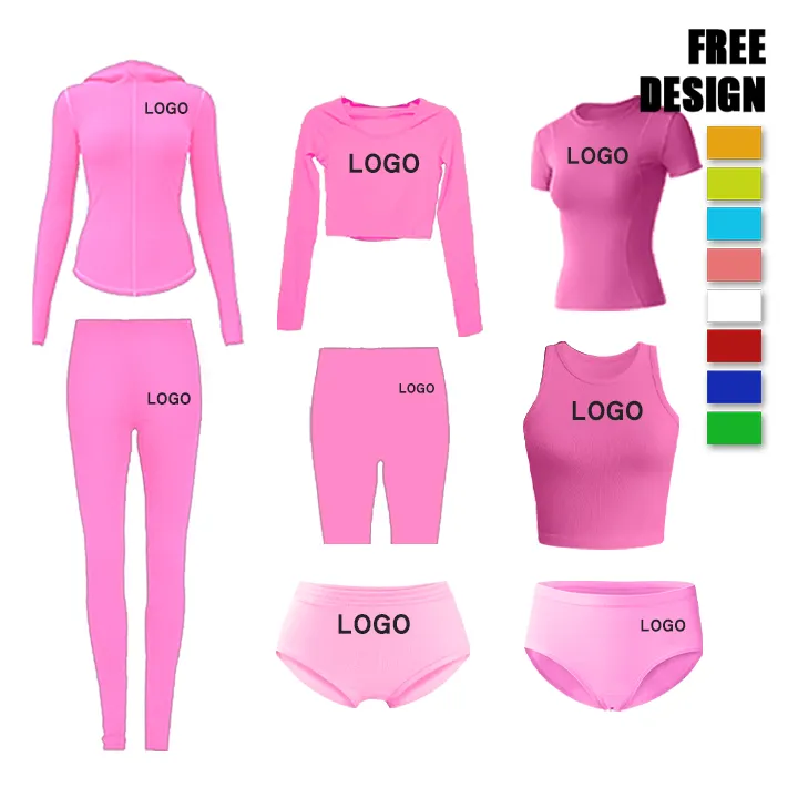 H 2024 Custom LOGO Women Sets Wea High Quality Skims Lounge Wear Short Sleeve Summer Clothing Women Two 2 Pieces Loungewear Sets