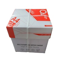Papier Bond A4 70 g/m² en Gros OEM, Format Lettre, Folio, avec Couverture Souple, pour Écriture, Qualité Brésilienne 102-104%