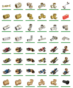 Conexiones de Presión para Gas IFAN PEX, Racord Multicouche, Plomería 16-32mm, Conexiones de Latón para Gas Propano - Product Image 6
