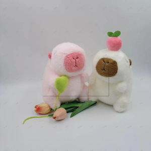 Yiwu1688 Agente de juguete TS Capybara Figura de peluche personalizada Muñeca Almohada Garra Máquina Fabricante Juguete Verde <span class=keywords><strong>Balana</strong></span> Capybara JUGUETE - Product Image 3