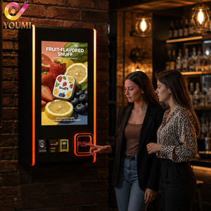 Distributeur automatique mural compact à écran tactile de <span class=keywords><strong>32</strong></span> pouces pour Snus Zyn avec lecteur de carte et scanner d'identification - Product Image 1