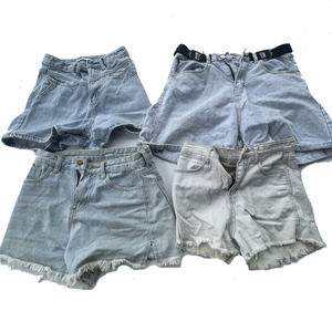 Sử dụng của phụ nữ denim Quần Short Jean Quần Short phụ nữ 2025 trang phục cổ phiếu mới đến mua số lượng lớn item cho bán lại ukay kiện - Product Image 4