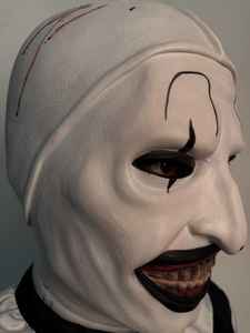 Masker Pesta tahun baru properti silikon kepala penuh realistis hiper untuk Cosplay film Halloween masker realistis dengan selubung - Product Image 2