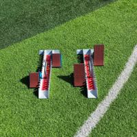 Offre Spéciale : Blocs de départ entièrement en alliage d'aluminium, pédales antidérapantes réglables de 60 cm, OEM ODM pour compétitions d'athlétisme et de sprint