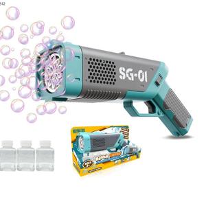 Estate all'aperto giocattolo ragazzo bolla <span class=keywords><strong>pistola</strong></span>, elettrico automatico soffiatore all'ingrosso <span class=keywords><strong>pistola</strong></span> a bolle - Product Image 1