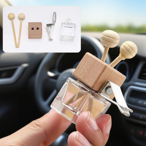 Mini Difusor de Aroma Personalizado con Logotipo, Recargable, de Madera, para Coche, con Aceites Esenciales, Fragancia Líquida, 5ml, 6ml, 7ml, 8ml, 10ml, 12ml - Product Image 6