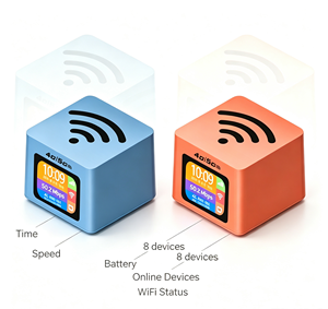 Routeur CPE <span class=keywords><strong>4G</strong></span> LTE débloqué ASR1803S avec écran LCD, 1 port WAN RJ45, bandes Europe/Asie en option, batterie 3000 mAh, modem WiFi portable avec carte SIM - Product Image 4