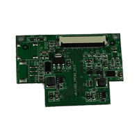Convertisseur de signal LVDS DIP 30 broches standard vers écran TFT FPC 40 broches avec rétroéclairage LED, résolution 1024*600, alimentation 5V
