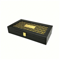 Gouden dadels noten houten verpakkingsdoos chocolade snacks doos aangepaste logo opbergdoos gedroogd fruit grote doos
