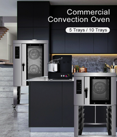 Équipement de Boulangerie Professionnel : Four à Convection avec Fonction Vapeur et Étuve de Fermentation Combinée