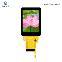 شاشة عرض LCD مقاس 2 بوصة من نوع QTSS TFT IPS مع لوحة لمس سعوية، بدقة اختيارية 480×640، واجهة MCU/SPI، لوحة تشغيل