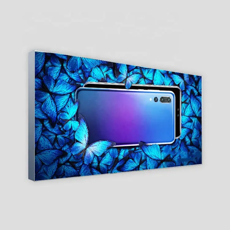 Waterproof Custom Display Dynamic Poster Picture Seg Thin Frame Indoor Outdoor Sign Fabric Portable Led Advertising Light Box