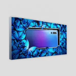 Waterdichte Custom Display Dynamische Poster Foto Seg Dunne Frame Indoor Outdoor Teken Stof Draagbare Led Reclame Lichtbak