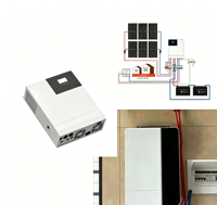 Système solaire photovoltaïque à tuiles haute efficacité 5kW 10kW 15kW 20kW Kit d'alimentation hors réseau pour balcon et toiture résidentielle