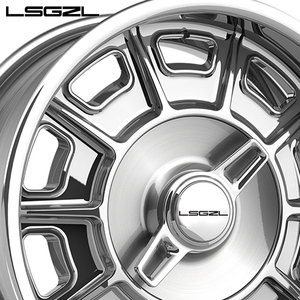 Velg Alloy Custom LSGZL Ukuran Khusus Model Staggered High 2-piece 5x114.3 20 21 22 24 26 Inch Velg Aluminium Custom - Product Image 4
