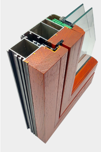 Grossista di alta qualità di finestre in legno rivestite in alluminio, finestre a battente temperate con <span class=keywords><strong>doppi</strong></span> <span class=keywords><strong>vetri</strong></span> - Product Image 6