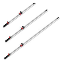 Rail de guidage pour scie circulaire en aluminium réglable, base de machine de découpe pour travaux de menuiserie et de fraisage