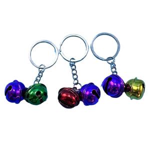 Campanas y Colgantes Metálicos Coloridos, Llaveros de Campana de Aleación de Zinc, Suministro para Tiendas de un Dólar - Product Image 4