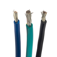 UL1028 10AWG 12AWG 14AWG 16AWG 18AWG 20AWG 22AWG PVC kawat Harga kabel tembaga terjalin untuk pencahayaan dalam ruangan