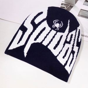 Gorros de Lana de Diseño para Hombre y Mujer, Otoño Invierno, Venta al Por Mayor, Bordado 3D, Reversibles, Cálidos, para Playa y Negocios - Product Image 2