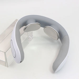 Nuevo producto inteligente Usb carga Ems baja frecuencia pulso corriente cuello Ralex herramientas vibración hombro cuello masajeador con calor - Product Image 3