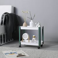 Étagère de rangement multifonctionnelle pour légumes et fruits de cuisine avec 4 roues multidirectionnelles en plastique PP, qualité alimentaire, bon prix