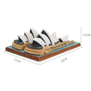 Estatuas en miniatura <span class=keywords><strong>de</strong></span> Edificio famoso personalizado, modelo 3D, escultura <span class=keywords><strong>de</strong></span> resina <span class=keywords><strong>de</strong></span> <span class=keywords><strong>la</strong></span> Ópera <span class=keywords><strong>de</strong></span> <span class=keywords><strong>Sydney</strong></span> - Product Image 1
