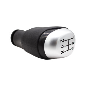 Palanca de cambios de coche para Renault Koleos Clio Mk4 5 6 velocidades, diseño ergonómico de cuero - Product Image 2