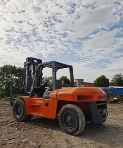 Low Price <b>Used</b> Diesel Engine Heli Forklift CPCD160/CPCD100 10-25 Ton Lifting Equipment for Sale - Product Image 1