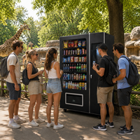 Distributeur automatique à écran tactile, machine de vente intelligente pour magasin sans personnel, centre commercial, bureau, école, hôpital