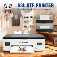 US New A3 30cm 1390 DTF Printer Automatic Epson Head Multi Color PET Film T-Shirt impresora dtf 3-Year Warranty 2–4 Day Delivery
