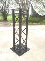 Soporte de Iluminación para Escenario de Aluminio Negro en Oferta, Soporte Portátil para Barra de Luces de DJ con Altura Ajustable para Club/Bar