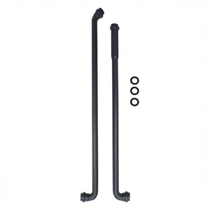 Tuyaux encastrés de 30 mm de diamètre, 170 cm de longueur, avec joint torique pour une circulation élevée - Product Image 3