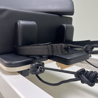 Reformer Pilates en Aluminium Qualité Commerciale pour Studio Fitness, Machine Professionnelle avec Logo Personnalisé Direct Usi