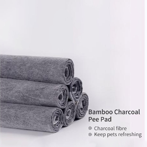 Almohadillas de Entrenamiento para Cachorros Desechables de Alta Absorbencia, Almohadillas de Carbón de Bambú para Perros - Product Image 1